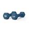 Wecare Fitness Neoprene Coated 5 Lbs Dumbbells for Non-Slip Grip, Set of Two, Blue, 2PK WC-2P-5LB-BL - alternate 3